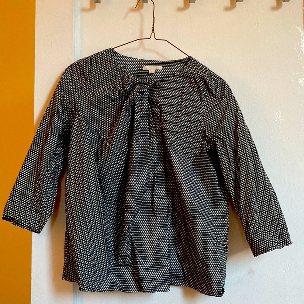 Geometric print COS blouse. Really light material!